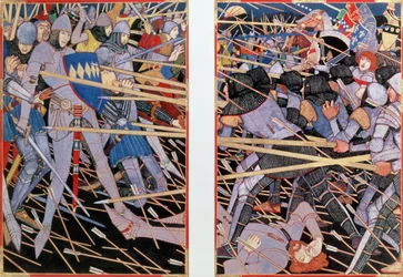 Illustration to the Battle of Otterbourne: But Persie wi his gude braid sword